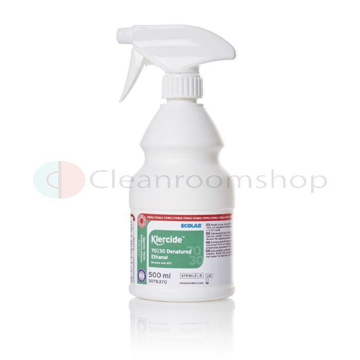 Klercide 70/30 Denatured Ethanol WFI Sterile Spray 12x500ml