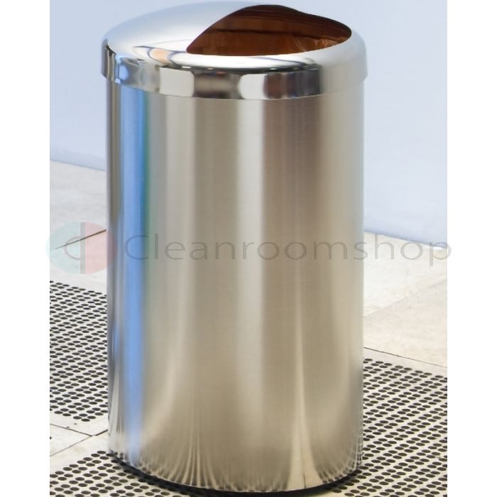 Electropolished Stainless Steel Waste Bin