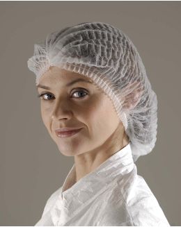 Mob Cap / Bouffant Hat - White - Case of 2000