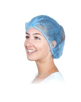 Mob Cap 58cm Double Elastic - Blue