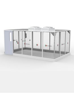 Hardwall Modular Cleanroom - 5m x 3m