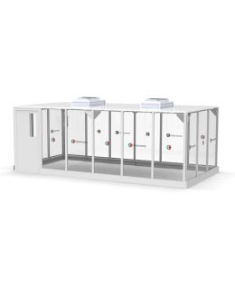 Hardwall Modular Cleanroom - 6m x 3m