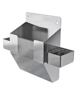 Electropolished Stainless Steel Wipes & Bottle Holder