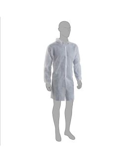 Pal Popper Fastening Lab Coat - Extra-Large