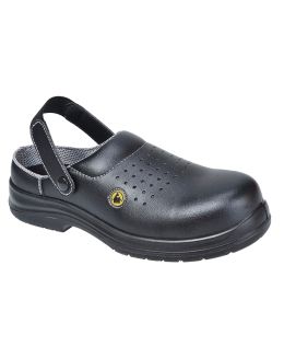 Portwest Compositelite ESD Safety Clog Black