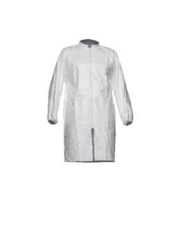 DuPont™ Tyvek® 500 Lab Coat no Pockets (Elastic Cuff) - Case of 50