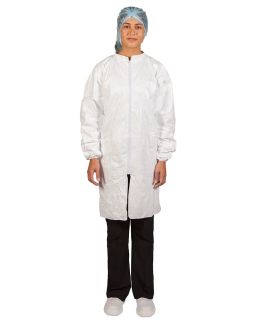 Tyvek® Lab Coat (Elastic Cuff) - Case of 25 
