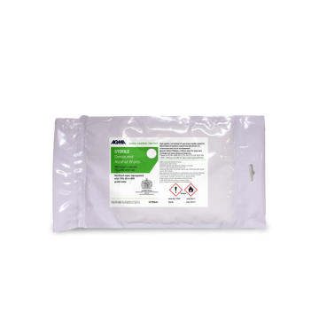 Agma Sterile 70% DE in WFI 68 gsm 10 x 10 wipes