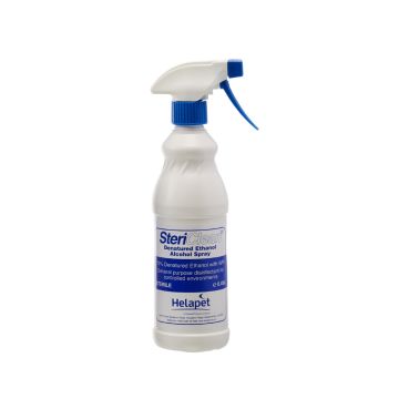 Helapet SteriClean DE Alcohol Spray Sterile 0.45L - 1 case