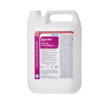 Klercide Sporicidal Active Chlorine Sterile Capped 4 X 5L