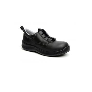 Toffeln SafetyLite Lace Up - Black