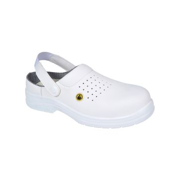 Portwest Compositelite ESD Safety Clog White