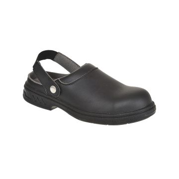 Portwest Steelite Safety Clog Black