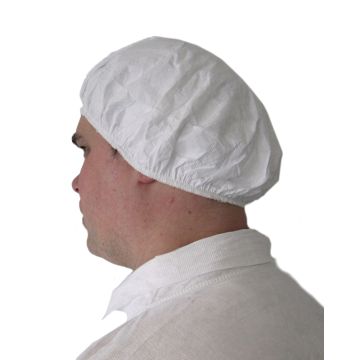 DuPont Tyvek IsoClean Bouffant Cap - Case of 250