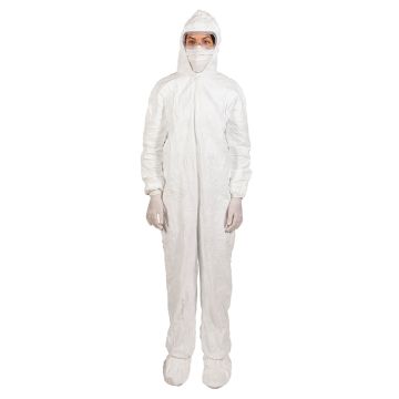 DuPont™ Tyvek® IsoClean® Sterile Hooded Coverall - Case of 20